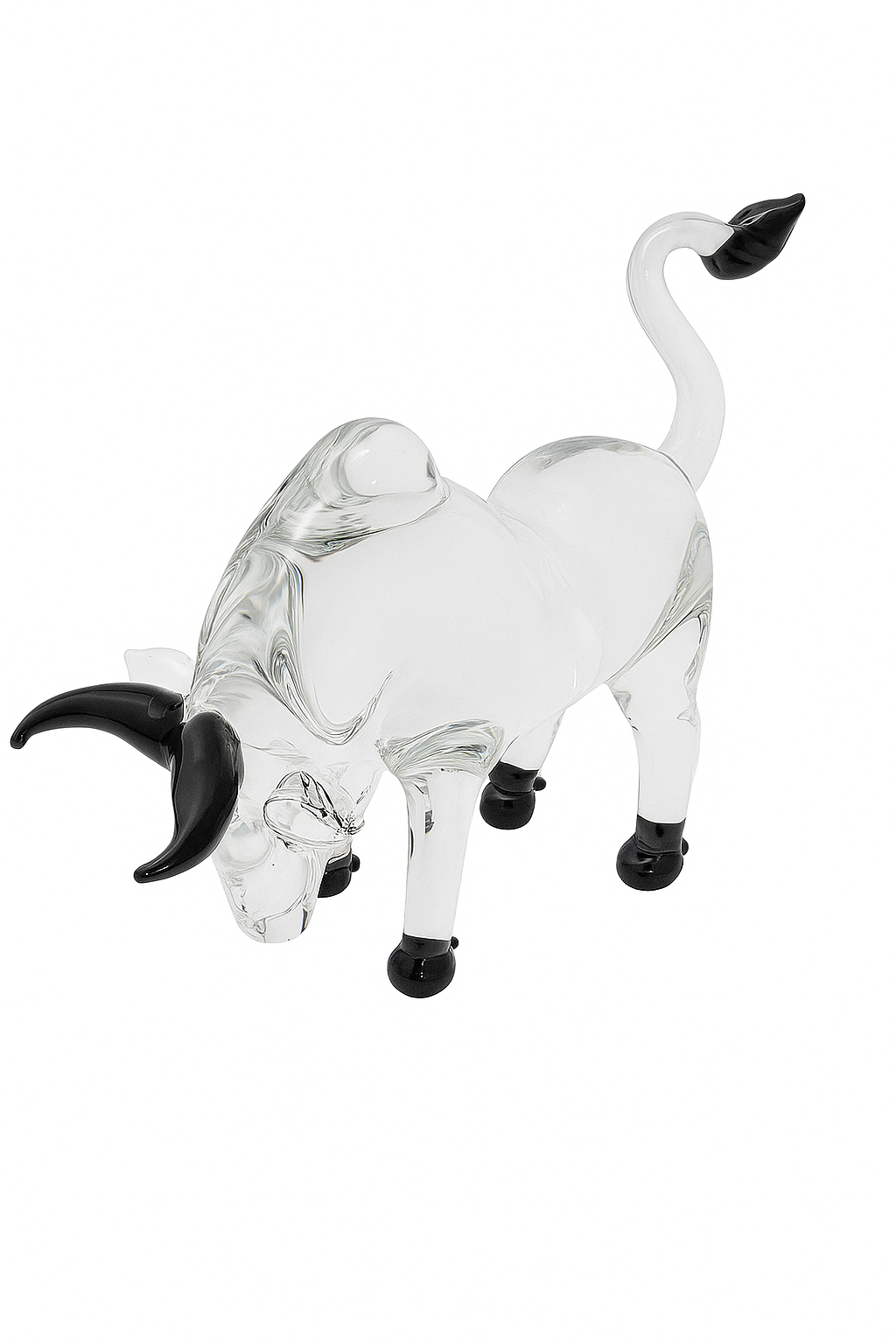 The Raging Bull in Crystal & Gold