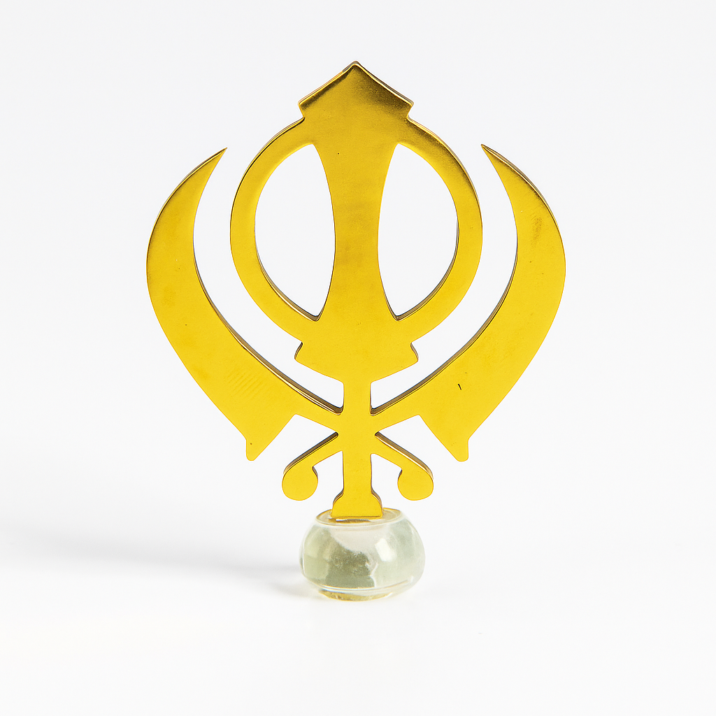 Kirpan Khanda Symbol Decorative Showpiece
